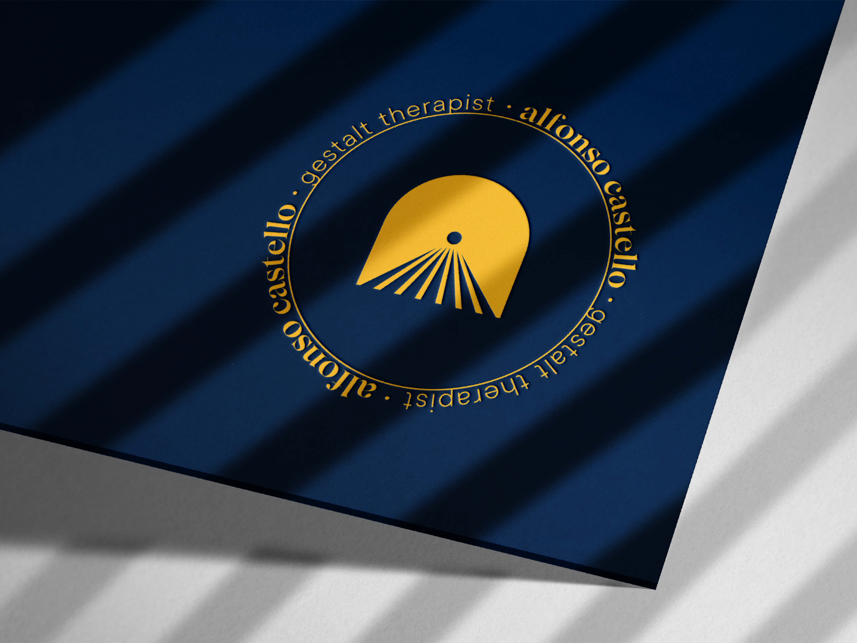 Logo circolare Alfonso Castello