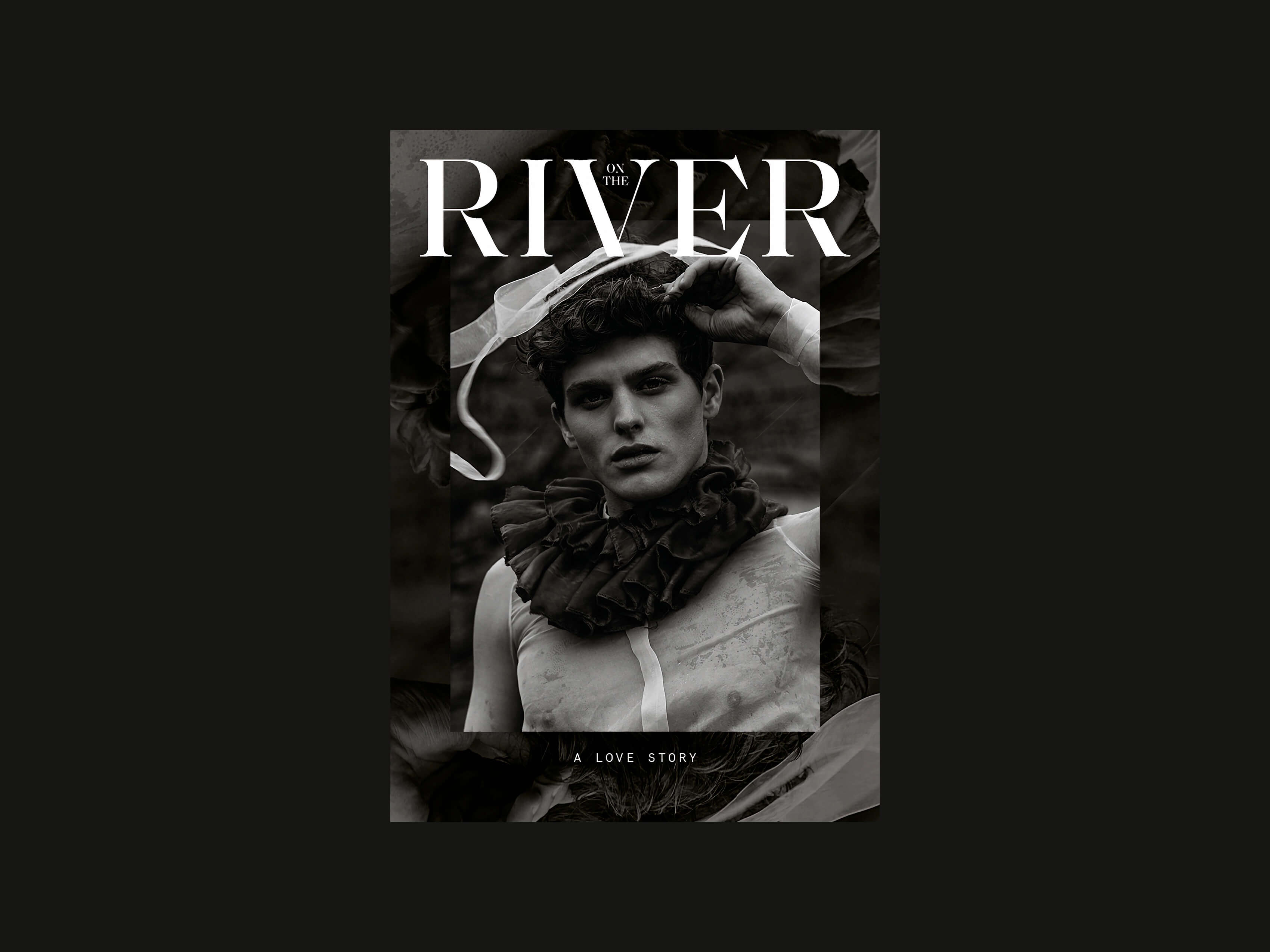 Fronte copertina dell'editoriale On the River