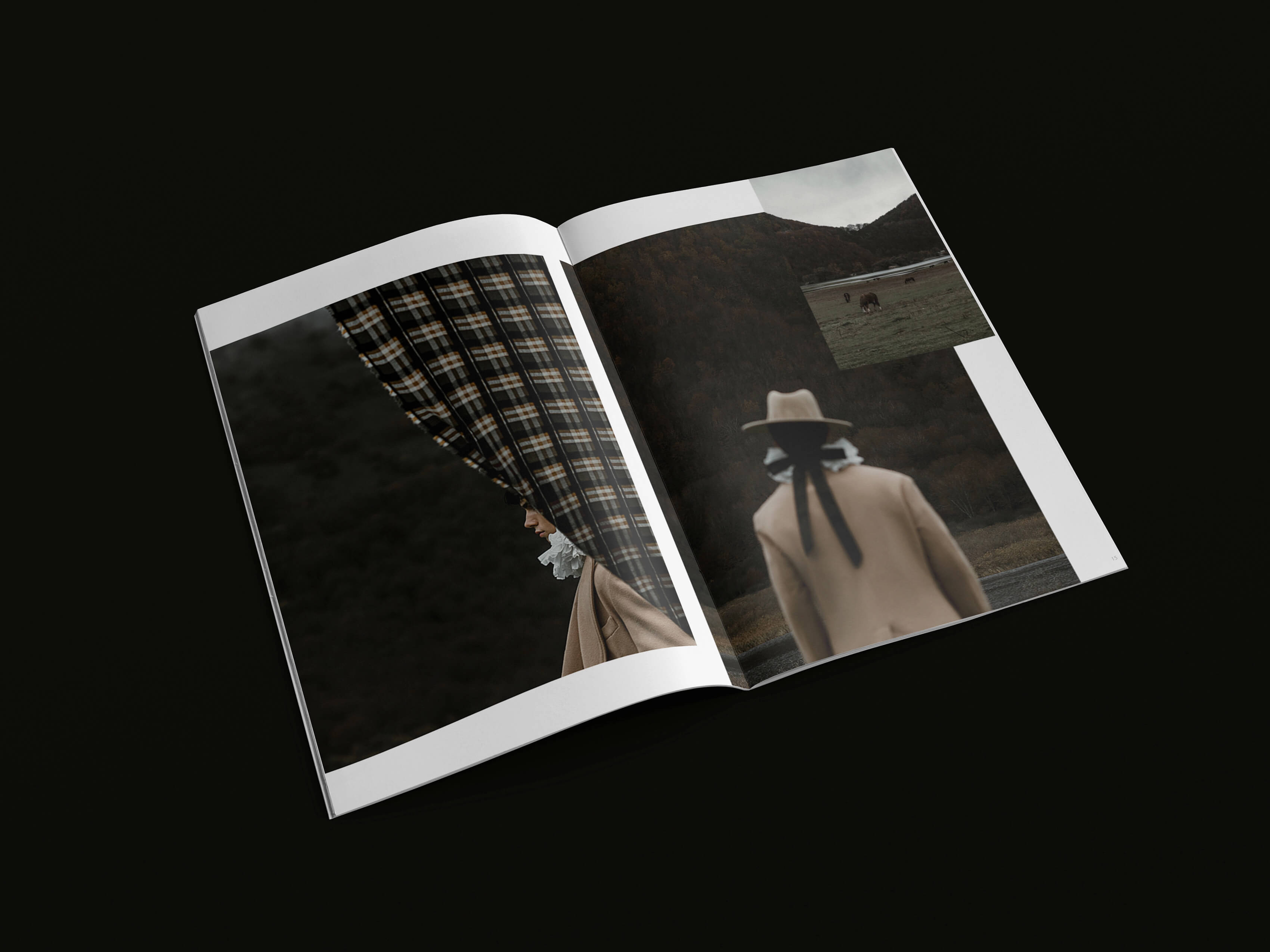 Pagine interne dell'editoriale On the River