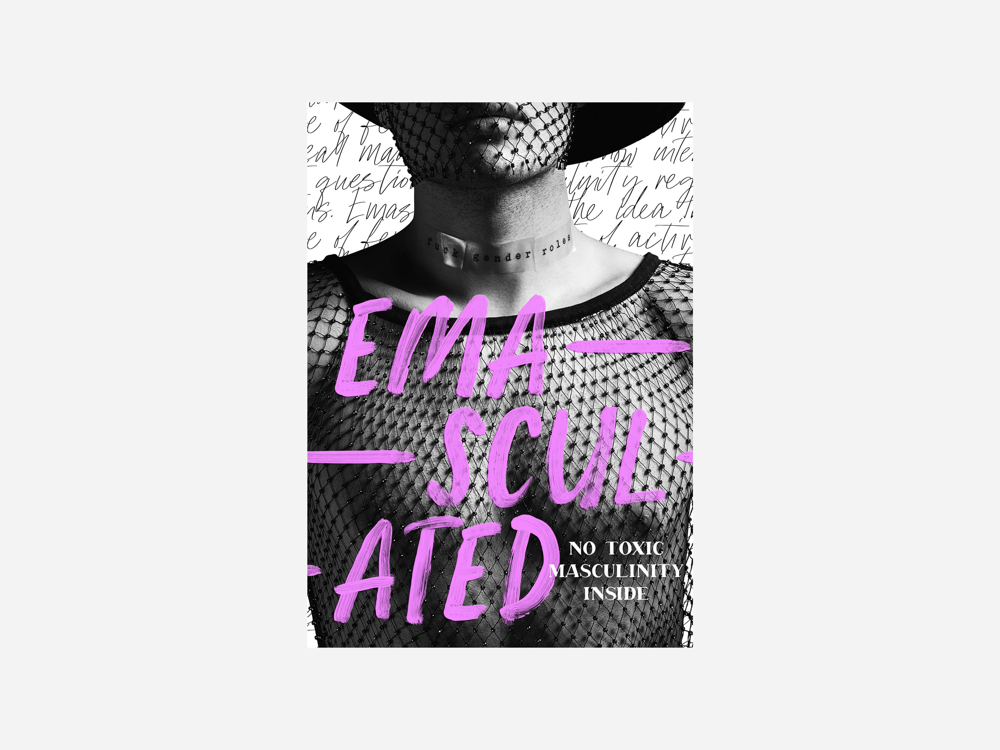Fronte copertina dell'editoriale Emasculated