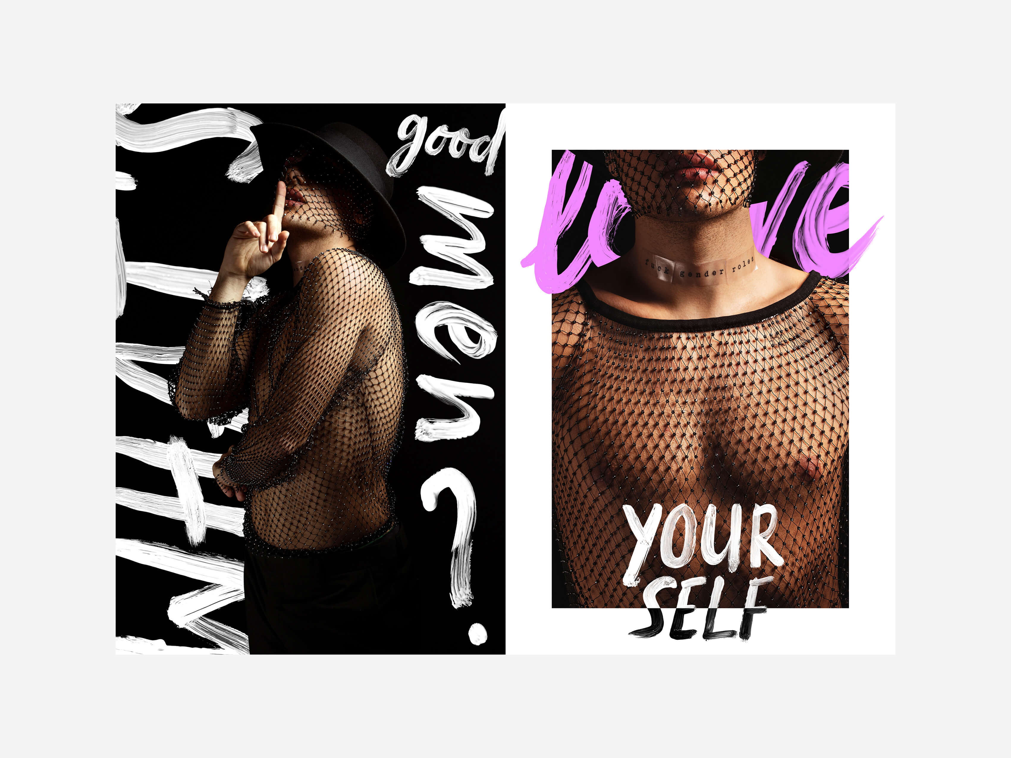 Pagine interne dell'editoriale Emasculated