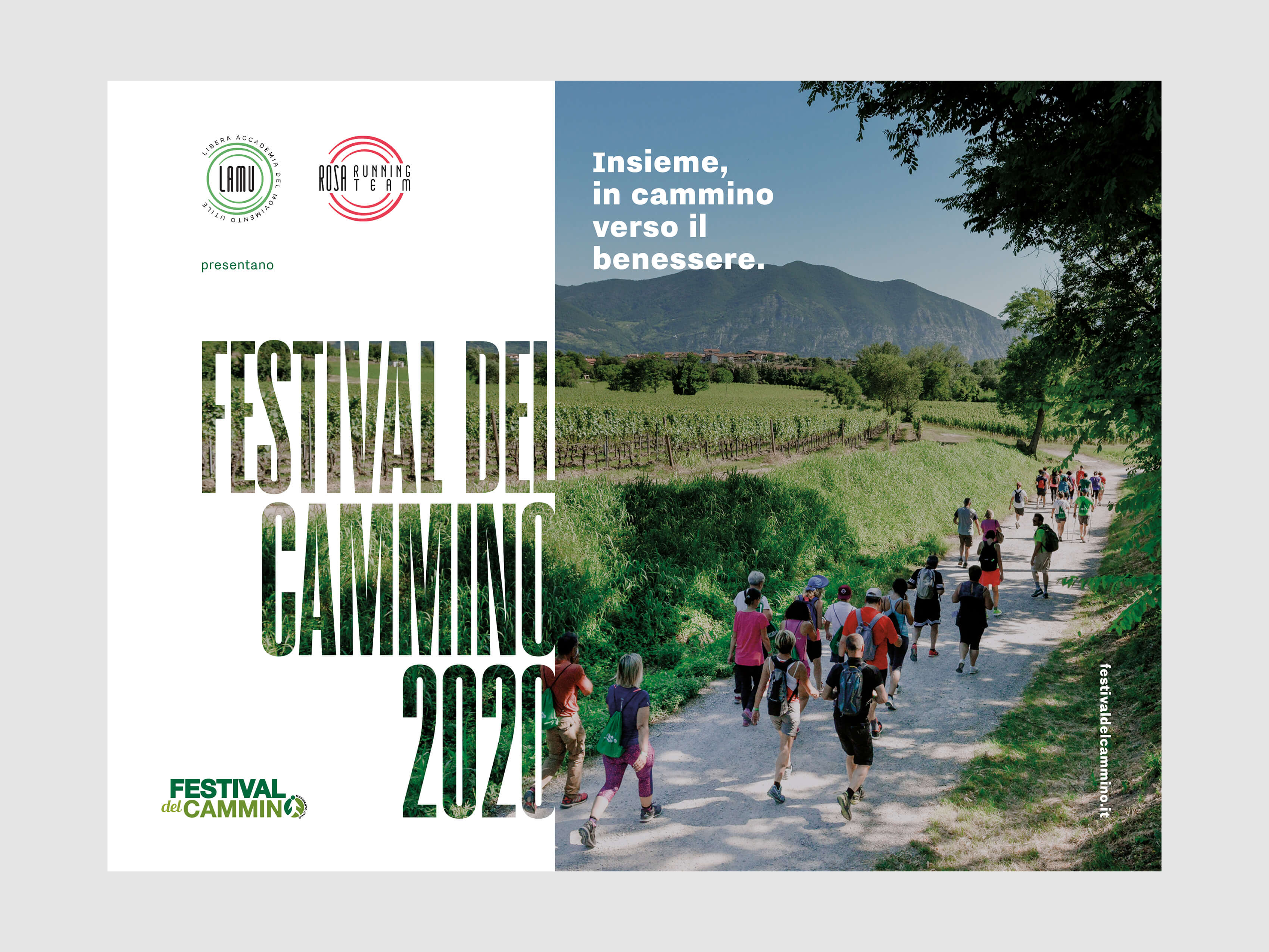 Slide presentazione Festival del Cammino 2020