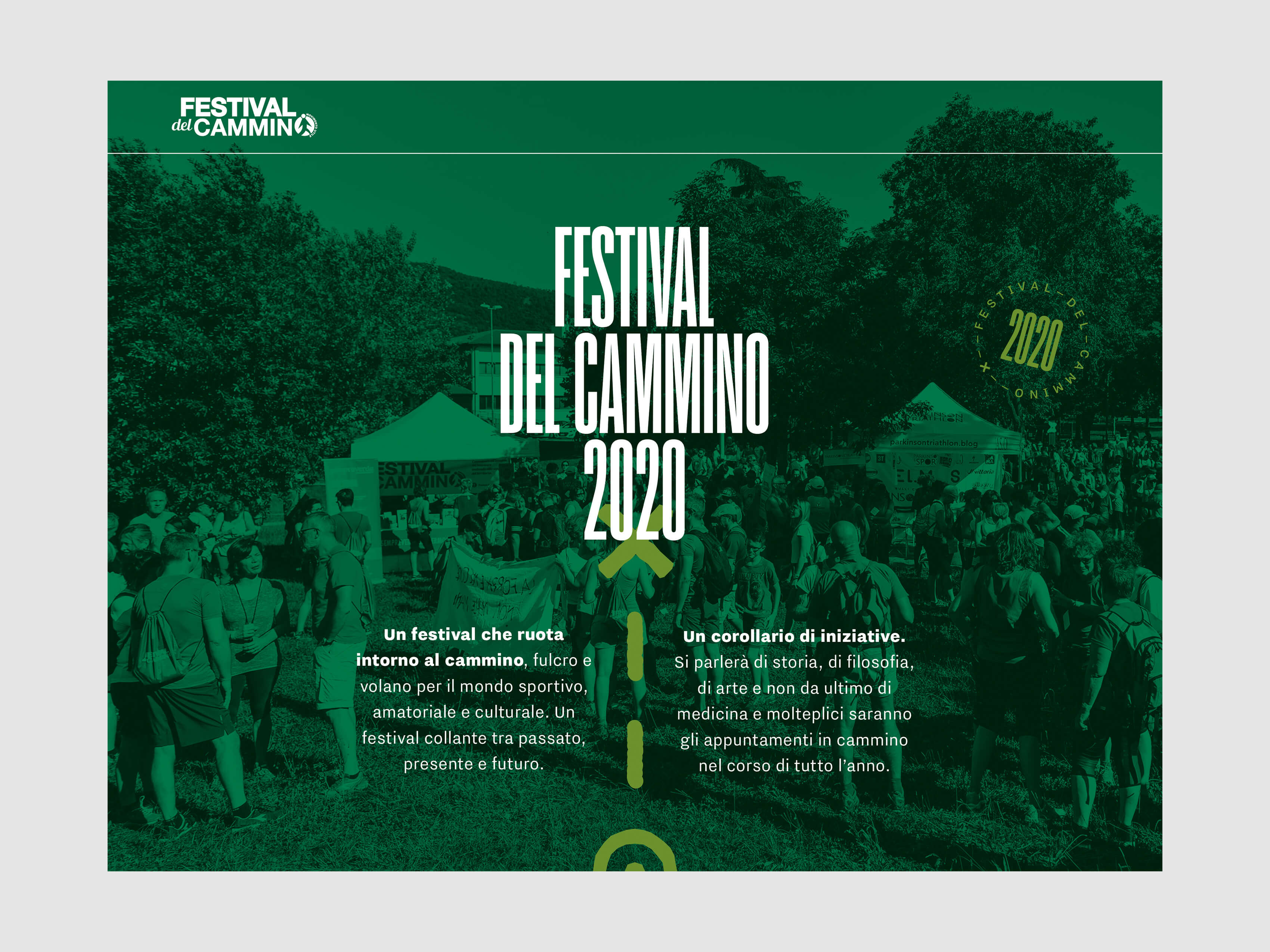 Slide presentazione Festival del Cammino 2020