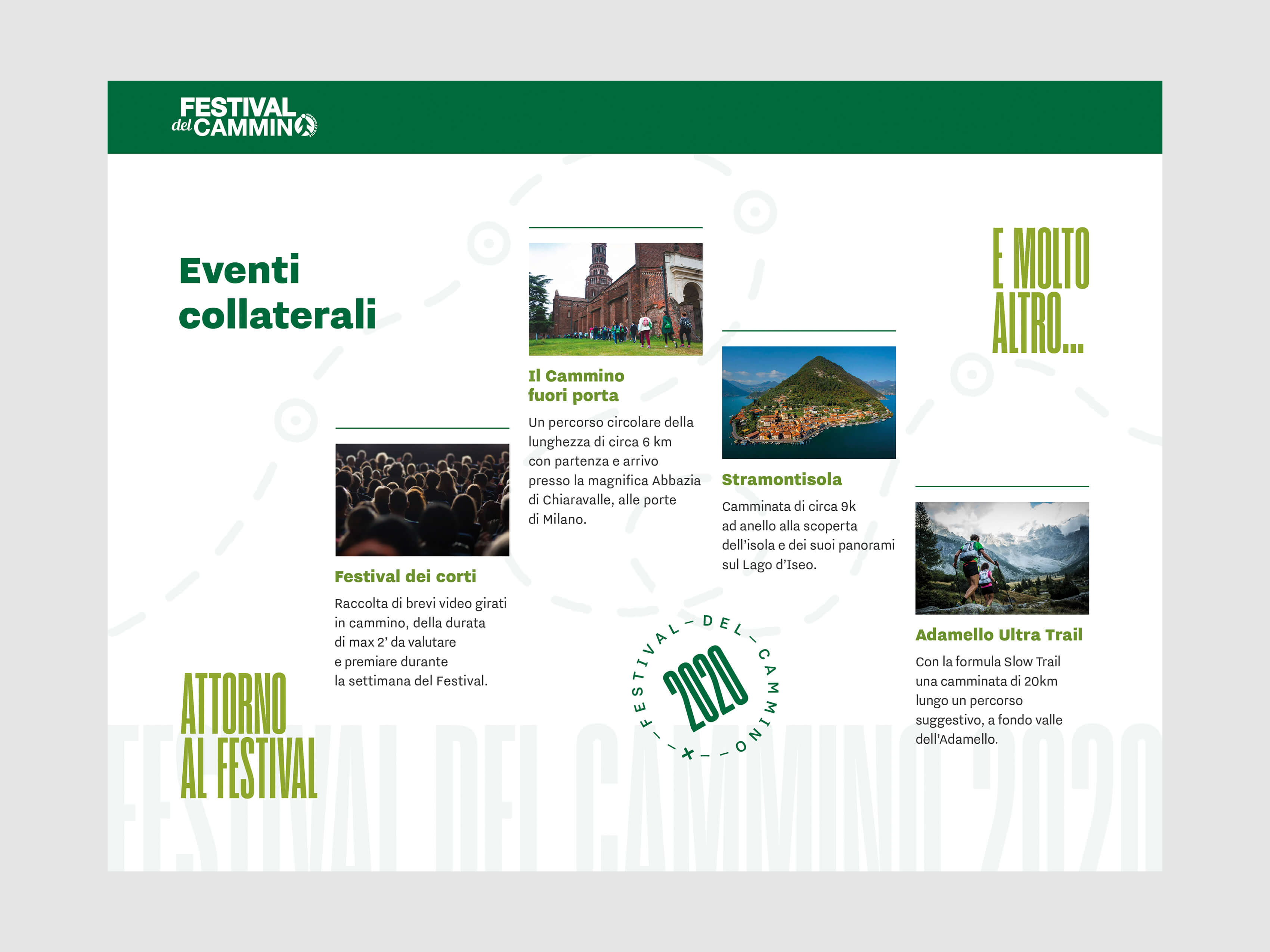 Slide presentazione Festival del Cammino 2020