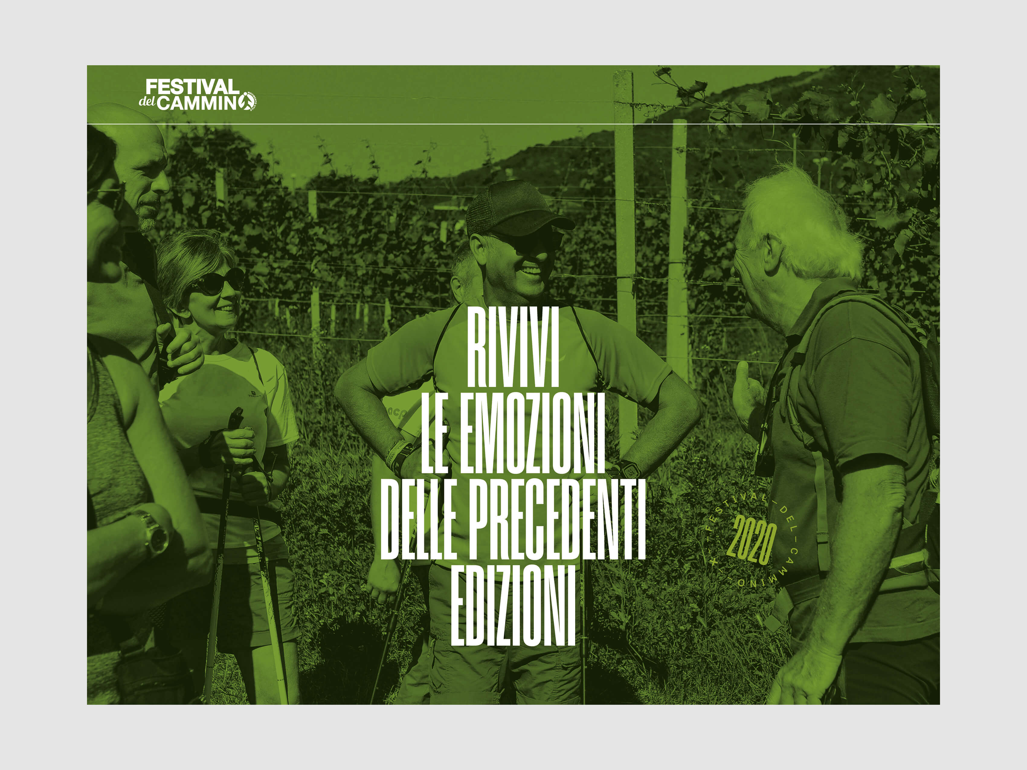 Slide presentazione Festival del Cammino 2020